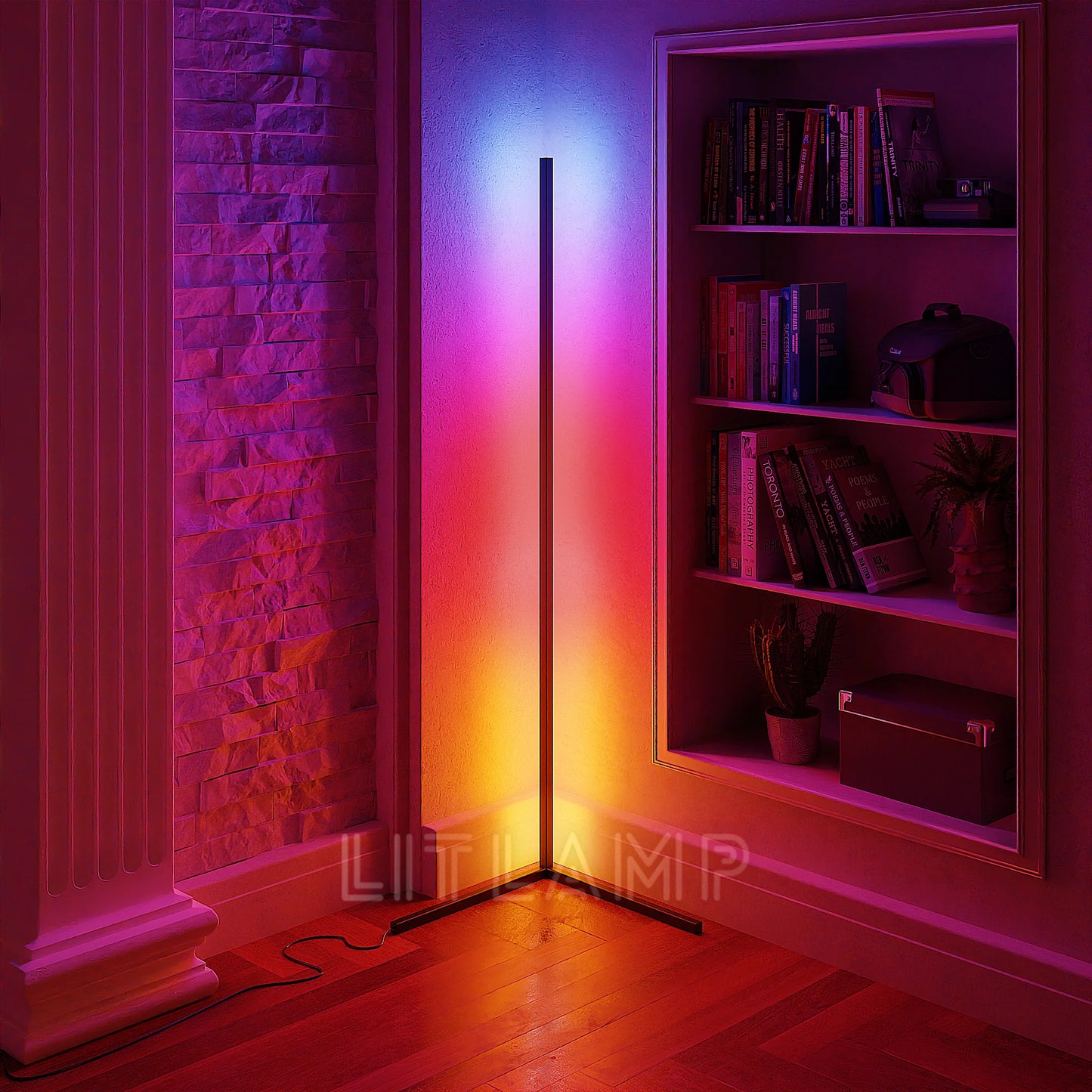 Illuminate Your Space with the Color-Changing LED Litlamp™ - The Ultimate Mood Enhancer